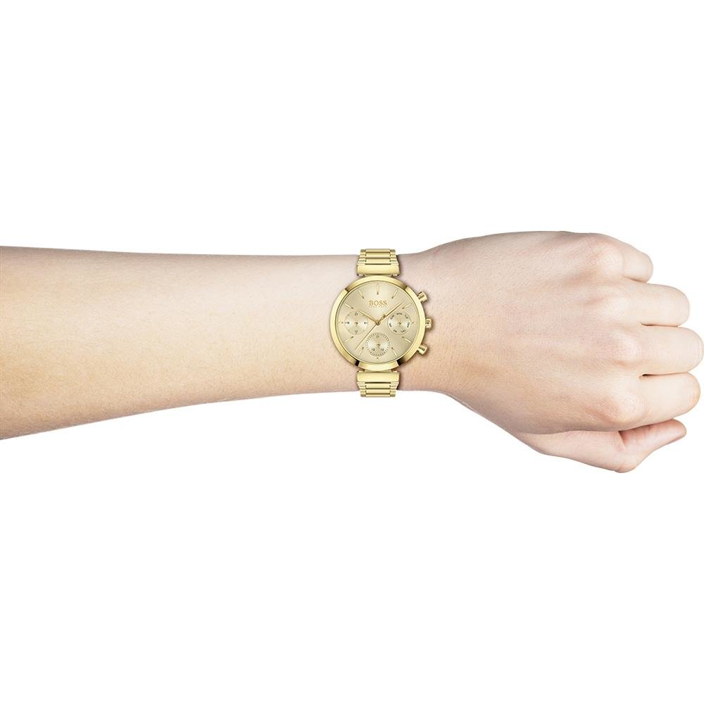 Hugo Boss 1502532 นาฬิกาผู้หญิง Flawless Quartz Women's Watch