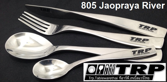 ส้อมค็อกเทล,ส้อมเค็ก,ส้อมสลัด,ส้อมชา,Cocktail Fork,Cake Fork,Salad Fork,Handmade,รุ่น 805 Jaopraya River,สแตนเลส,Stainless 304 Trp.Tablewarehai / ทีอาร์พี.เทเบิ้ลแวร์ไทย รับประกันปลอดสนิมตลอดอายุการใช้งาน