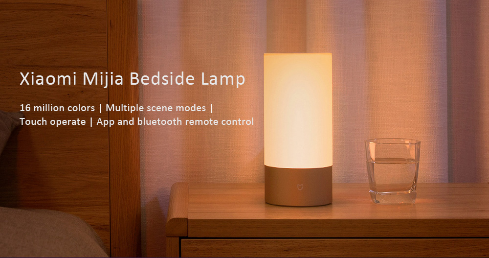 Xiaomi MiJia Bedside Lamp - โคมไฟหัวเตียงอัจฉริยะ MiJia (BLE Gateway) (CN)