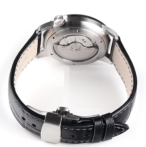 Zeppelin 7366-4 นาฬิกาผู้ชาย Series Flatline Power Reserve Automatic Men's Watch Made In Germany