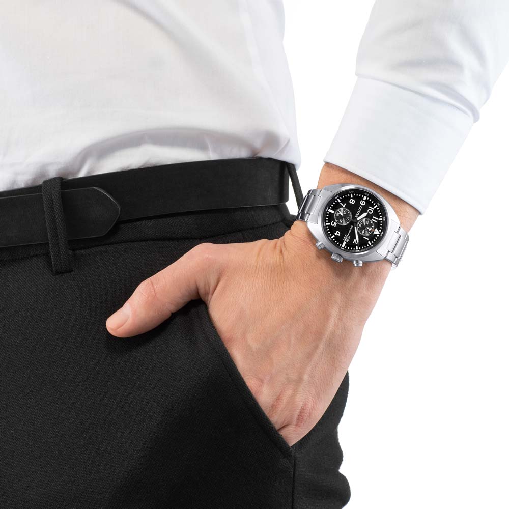 Citizen CA7040-85E นาฬิกาผู้ชาย Eco-Drive Chronograph Men's Watch