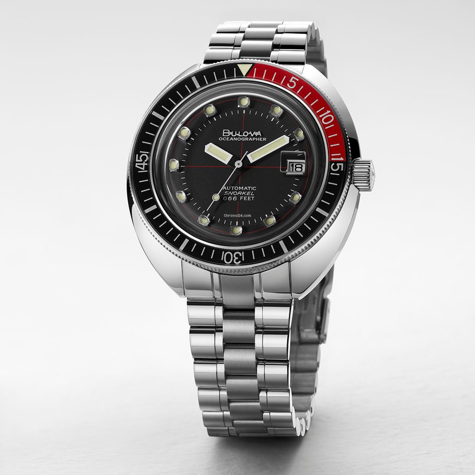 Bulova 98B320 นาฬิาผู้ชาย Special Edition Devil Diver Automatic Men's Watch