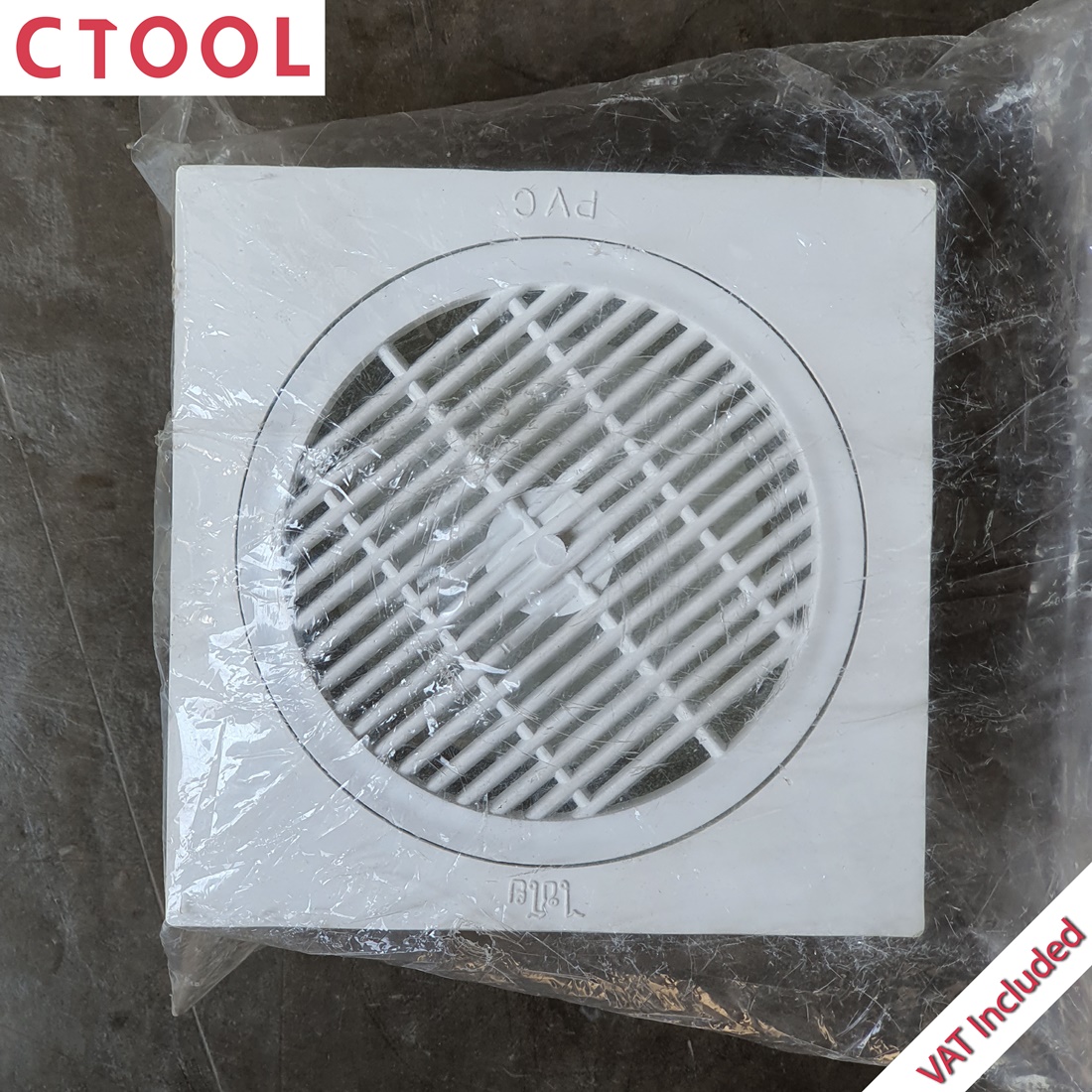 ถ้วยกันกลิ่น ท่อน้ำทิ้ง ตะแกรงกันกลิ่น PVC 2 นิ้ว ของแท้ - Authentic Shower Drain Sealer - ซีทูล Ctool hardware
