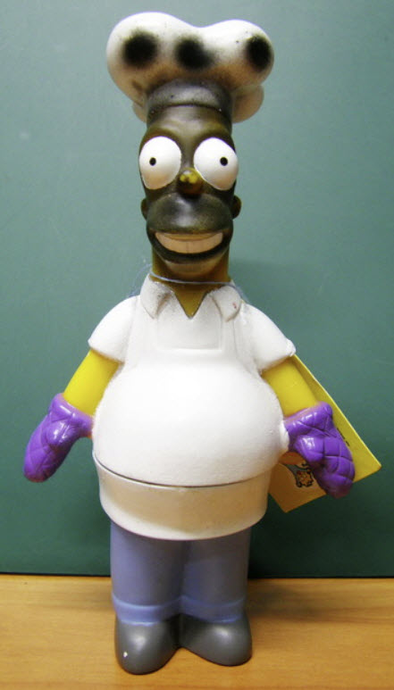 ฟิคเกอร์ โฮมเมอร์ (Homer) ชุดพ่อครัวคนเก่ง (Burger King)