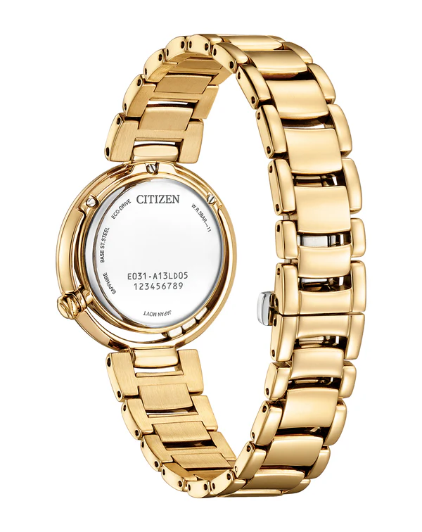 Citizen EM1113-82Y นาฬิกาผู้หญิง Eco-Drive Citizen L Diamond Women's Watch