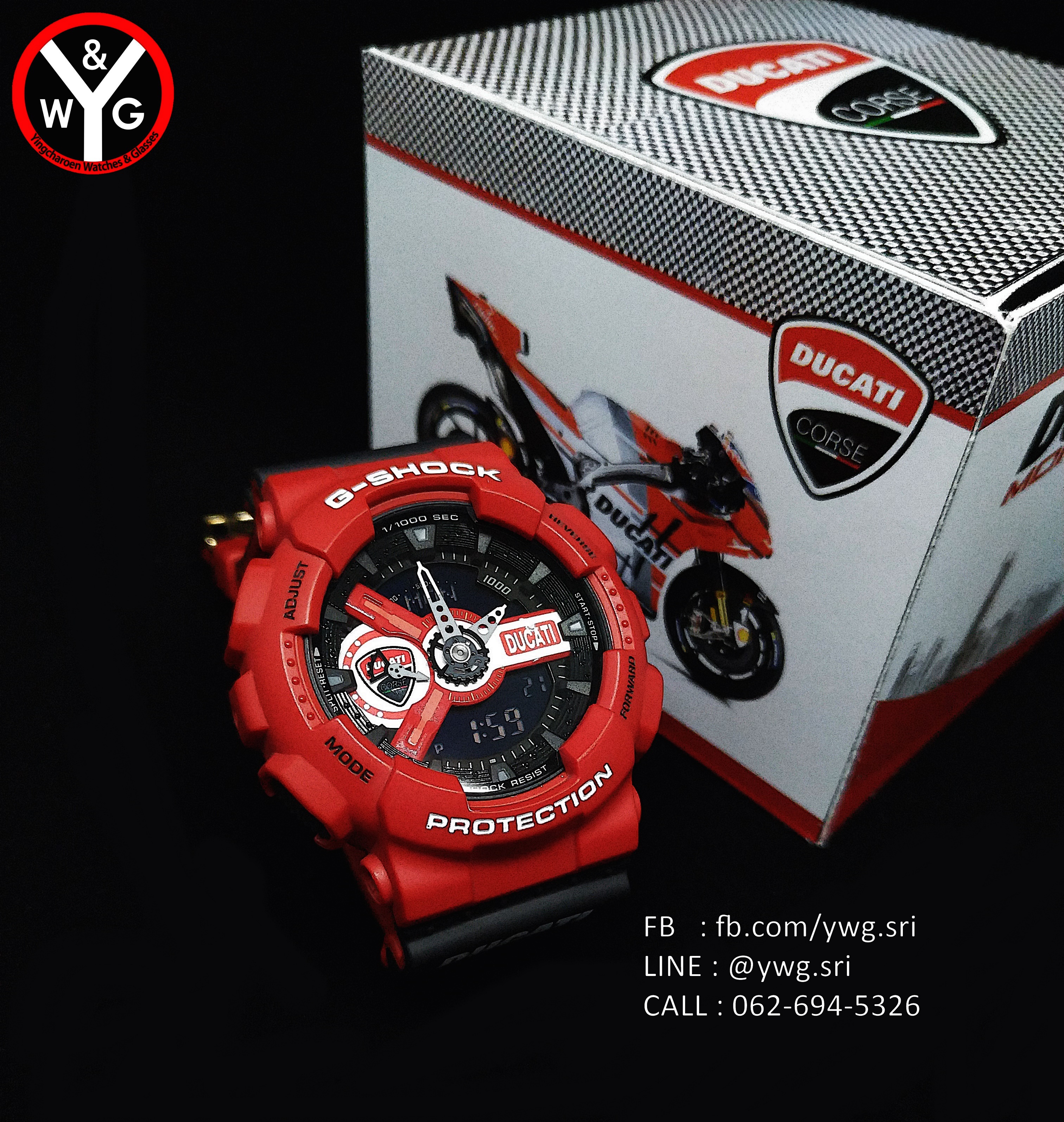 G-SHOCK CUSTOM DUCATI (GA-110)