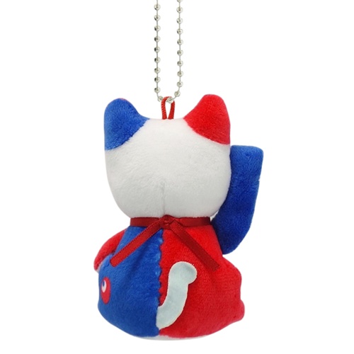 [PRE-ORDER] พวงกุญแจ แมวกวัก ธีมสี งาน Osaka Expo 2025 Size 8 x 6 cm นำเข้าจากญี่ปุ่น 招き猫マスコット 大阪・関西万博エンブレム