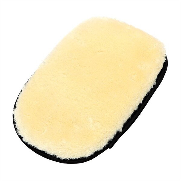 ถุงมือผ้าขนสัตว์เทียมคุณภาพสูง ถุงมือใช้ล้างรถ ขัดแว็กซ์ เช็ดเก็บฝุ่นภายในรถ