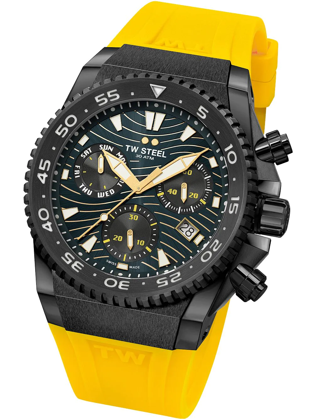 TW Steel ACE414 นาฬิกาผู้ชาย Ace Diver Chronograph Quartz Limited Edition 1000 Pcs. Men's Watch