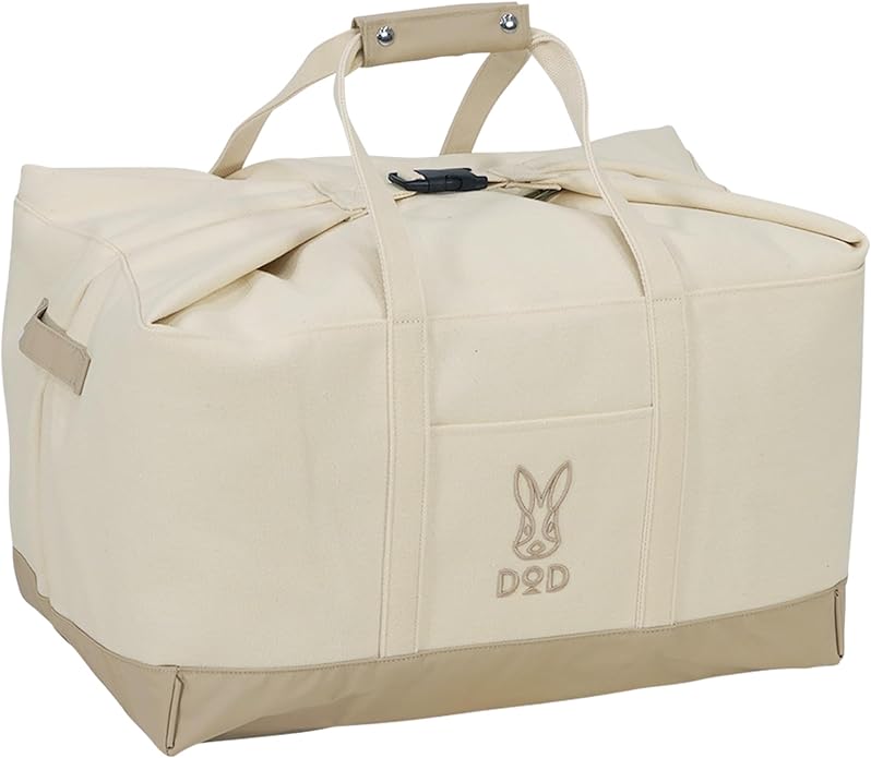 [PRE-ORDER] กระเป๋าผ้า กระเป๋าพับได้ กระเป๋าใส่เสื้อผ้าใบใหญ่ D.O.D. TOTE Bag HAKO NA-RU 65L นำเข้าจากญี่ปุ่น DODトートハコナール（65）