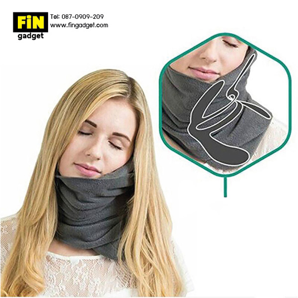 หมอนรองคอใส่ขับรถ ผ้าพันรองคอสำหรับท่องเที่ยว Travel Pillow