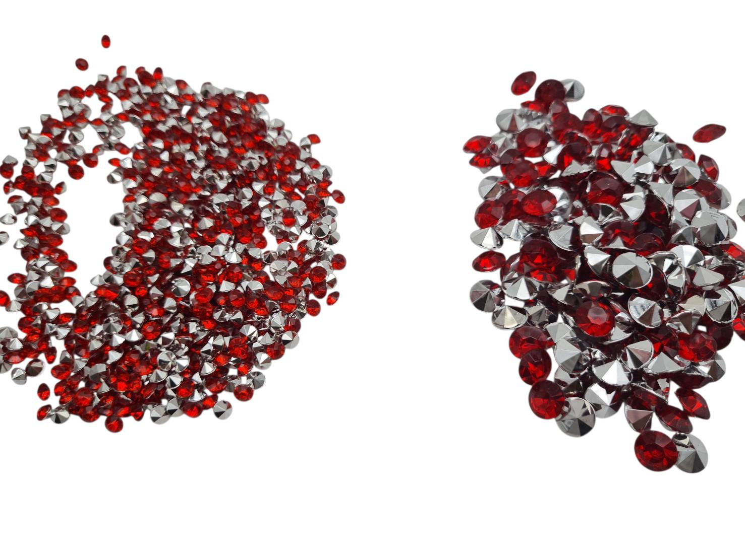 พลอยแดง อะคริลิคก้นแหลม สำหรับประดับองค์พระแก้วโรงหล่อพระ หรือ วัด ติดตั้งกับงานเครื่องประดับ ต่างๆ