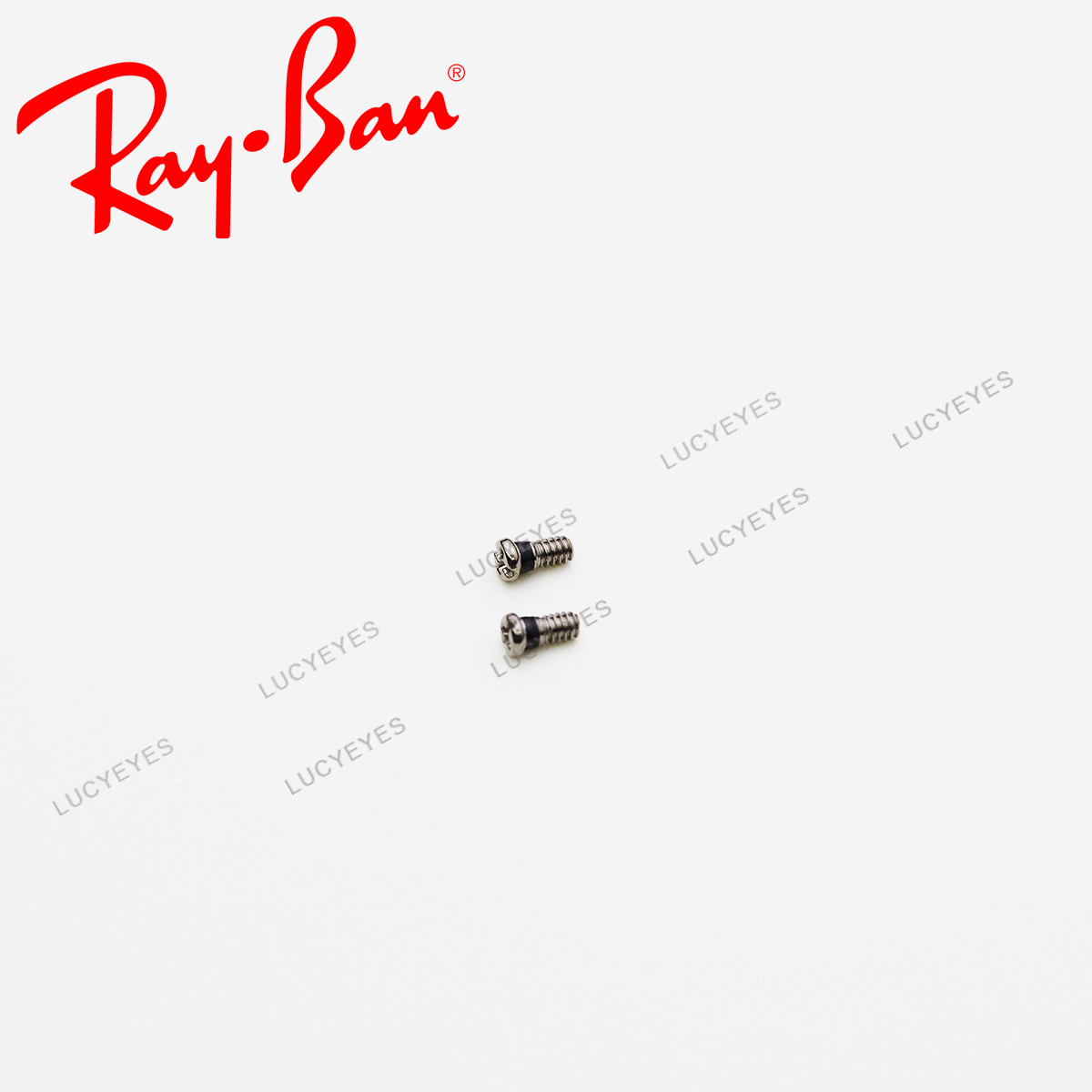 น๊อตแว่น RAYBAN แท้ 100% RB3025 AVIATOR, RB3447 ROUND METAL สีเงิน
