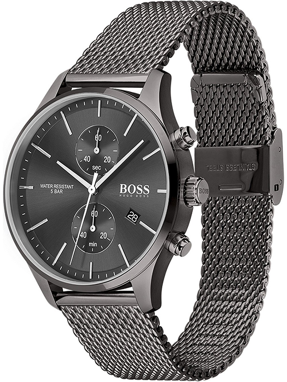 Hugo Boss 1513870 นาฬิกาผู้ชาย Metronome Chrono Quartz Men's Watch