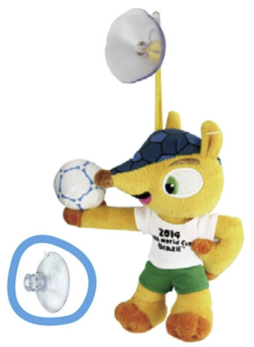 ฟูเลโก (Fuleco) ขนาด 6 นิ้ว (ฟุตบอลโลก 2014)
