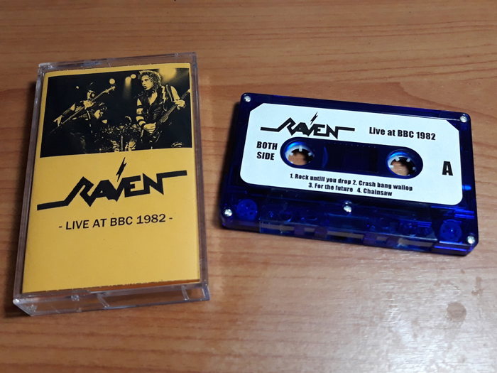 RAVEN “LIVE AT BBC 1982” Tape