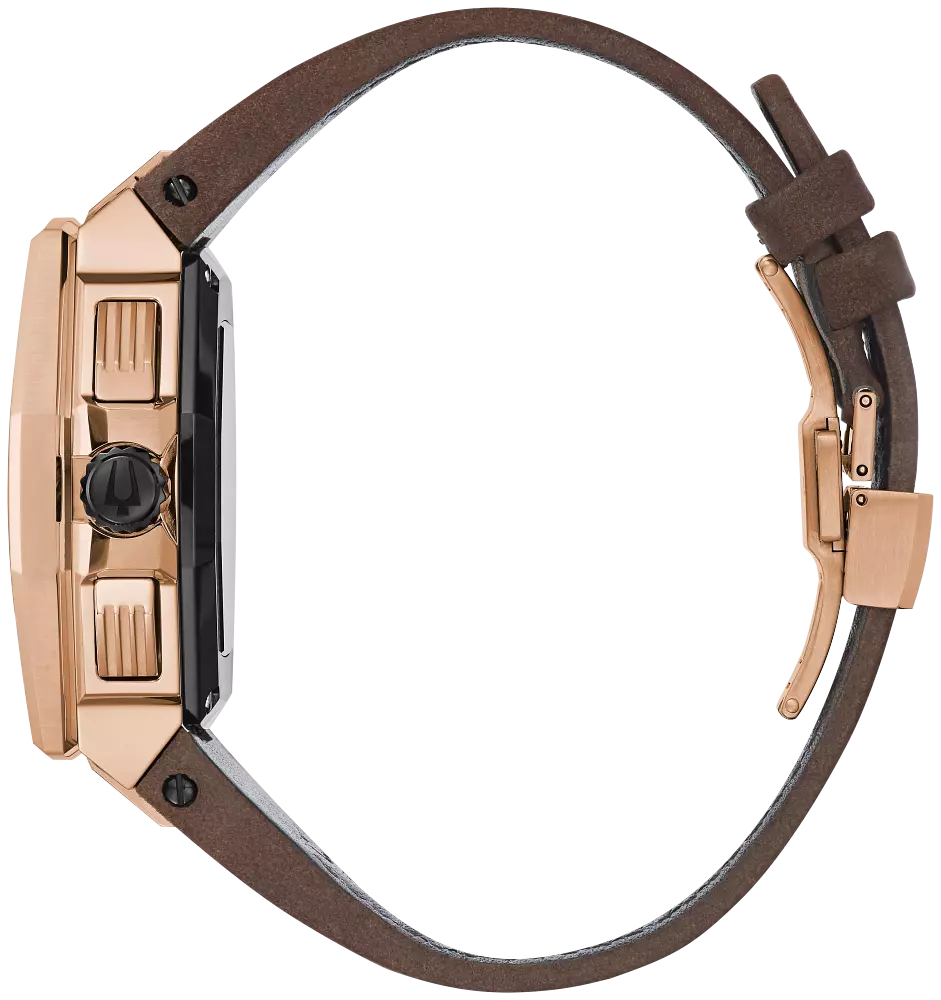 Bulova 98B356 นาฬิาผู้ชาย Chronograph Precisionist X Men's Watch