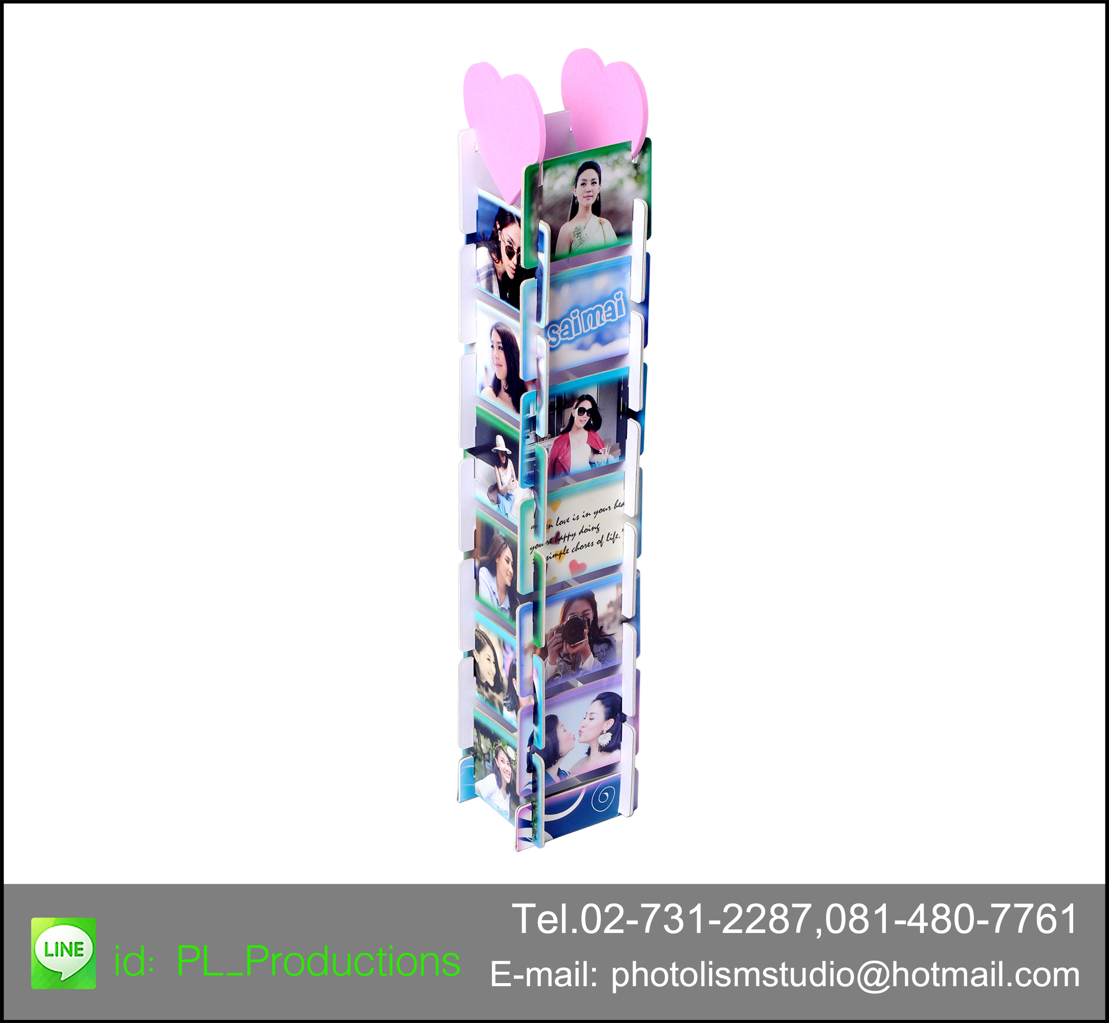 Tower Photo ขนาด 3x15 นิ้ว (24 ชิ้น)