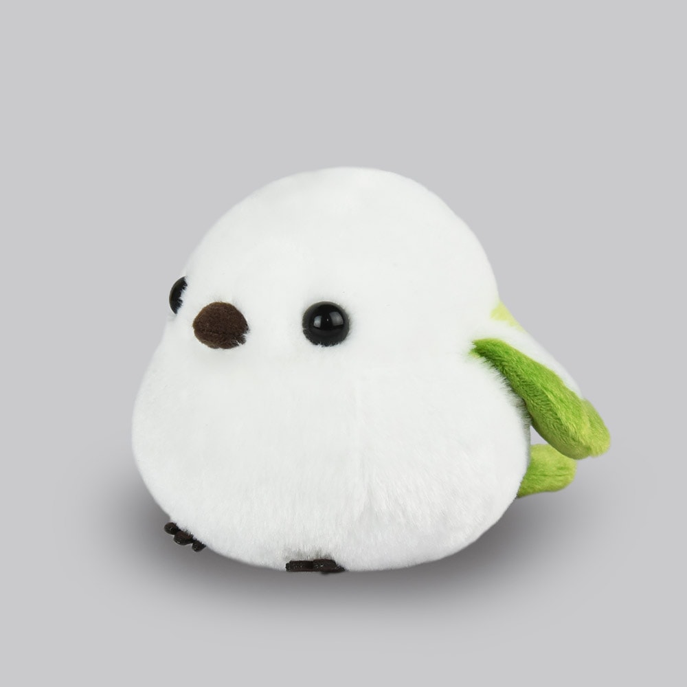 [PRE-ORDER] ตุ๊กตา ชิมะจัง มัจฉะ สีเขียว นกชิมะเอะนากะ นกฮอกไกโด Size 12 x 12 x 12 cm นำเข้าจากญี่ปุ่น Fuku-Fuku Shimaenaga Shima-chan Macha 704230