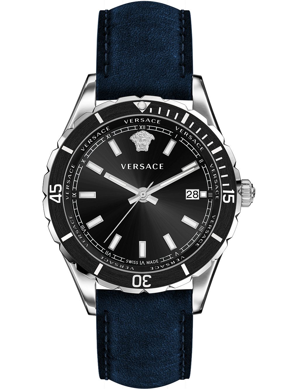 Versace VE3A00220 นาฬิกาผู้ชาย Hellenyium Quartz Men's Watch
