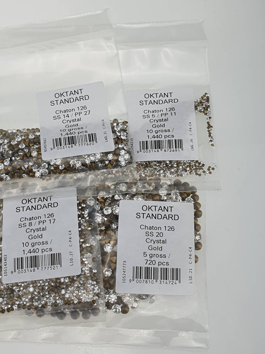 เพชรชวารอฟกี้ คริสตัลแท้ เกรดอ๊อกตั้น Oktant ก้นแหลมสำหรับงานเครื่องประดับตกแต่ง