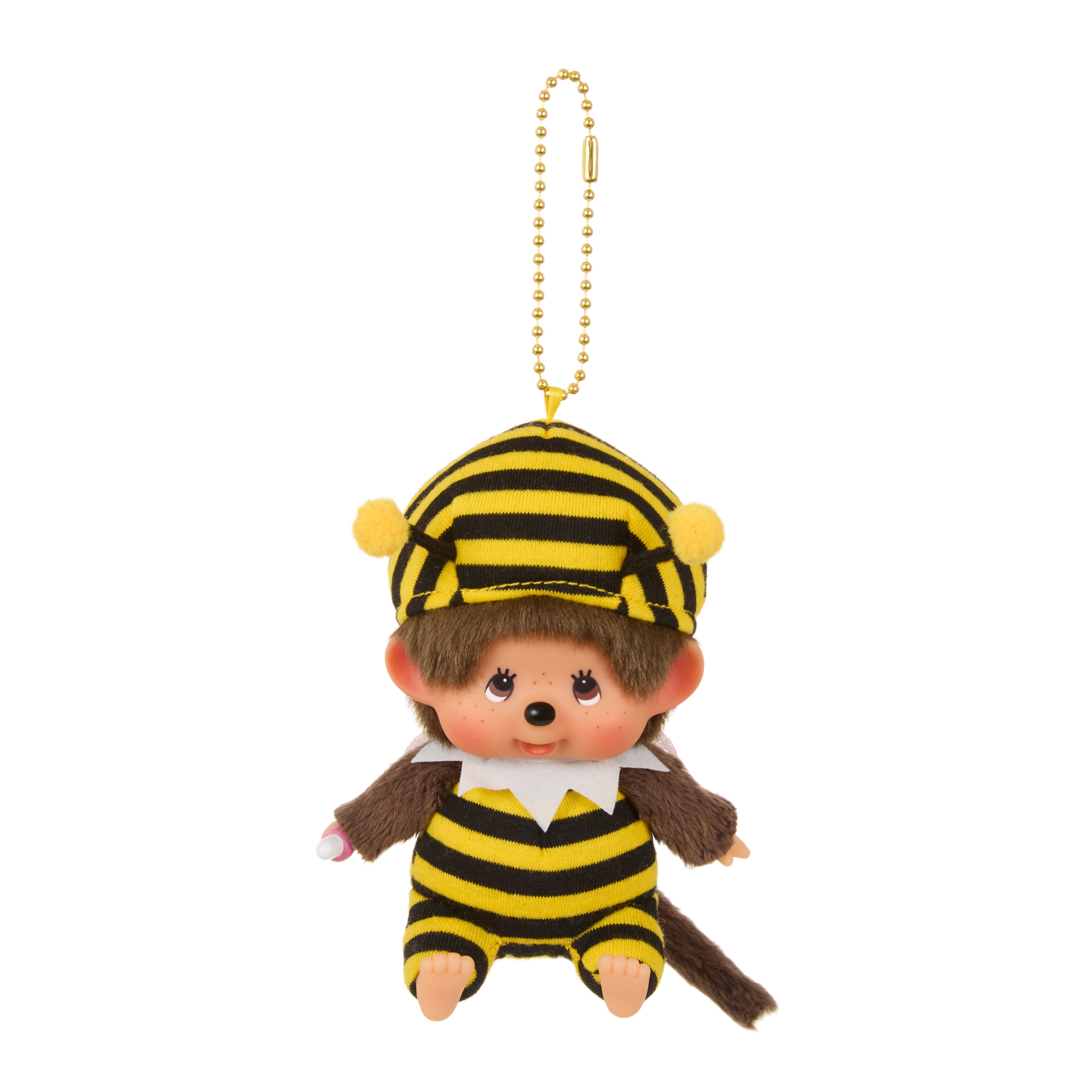 [PRE-ORDER] เซ็ท 2 ตัว พวงกุญแจ ตุ๊กตา ม่อนชิชิ เต่าทอง และ ผึ้งน้อย Monchhichi x Ladybug Honeybee Size SS นำเข้าจากญี่ปุ่น モンチッチ てんとう虫 ミツバチ キーチェーン