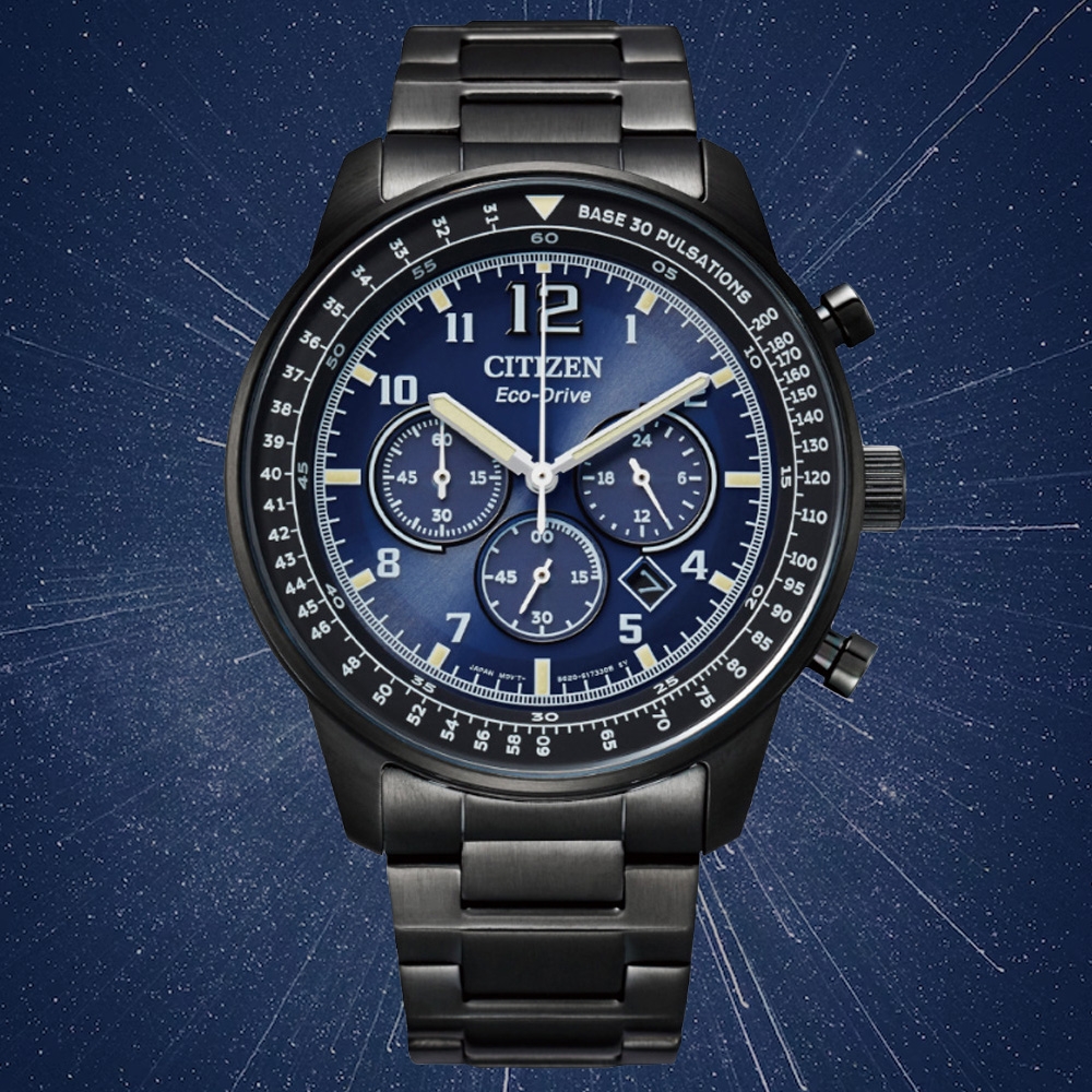 Citizen CA4505-80M นาฬิกาผู้ชาย Eco-Drive Chronograph Men's Watch