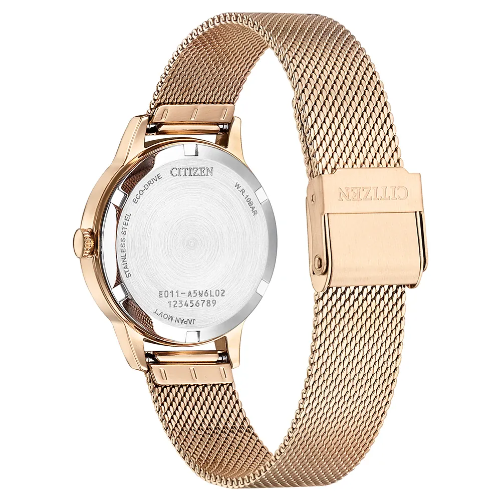 Citizen EW2623-70P นาฬิกาผู้หญิง Elegance Eco-Drive Women's Watch