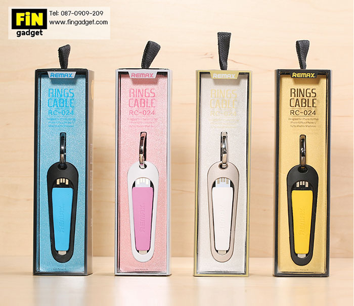สายชาร์จ Remax Rings Cable RC-024i