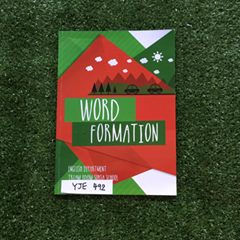 YJE492 [อ.เอมอุษา ] Word Formation แบบฝึกหัดในเรื่อง Word Formation หรือ Word Building มีทั้งหมด18 Test และแบบฝึกเรื่อง การใช้คำที่ใกล้กันที่มักทำให้สับสน มีเฉลยให้ท้ายเล่มทุกข้อโจทย์ดีมากเหมาะกับการฝึกทำโจทย์ใช้ได้ทุกระดับชั้น หนังสือไม่มีรอยเขียน หนังสื