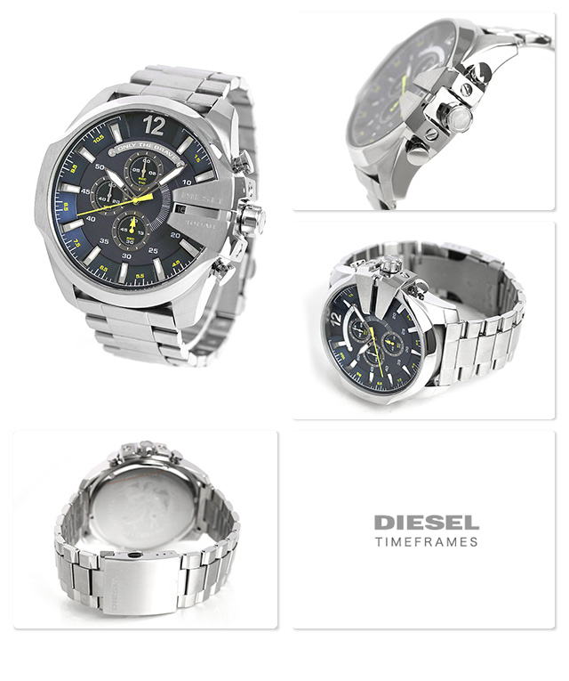 Diesel DZ4465 นาฬิกาผู้ชาย Diesel รุ่น DZ4465, Mega Chief Chronograph Men's Watch