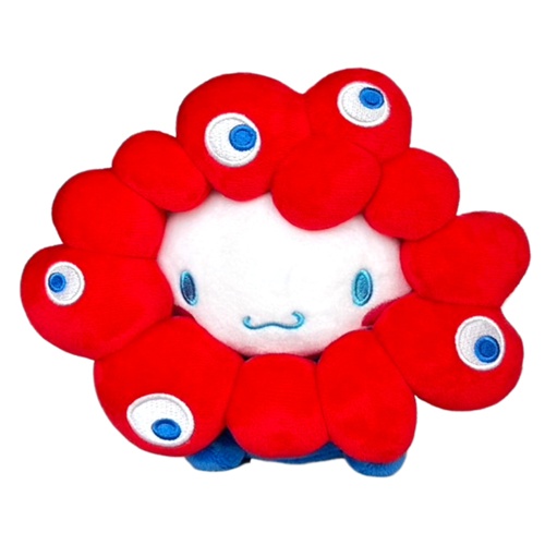 [PRE-ORDER] ตุ๊กตา ชินนามอนโรล Cinnamoroll x MYAKU-MYAKU Official Mascot งาน Osaka Expo 2025 นำเข้าจากญี่ปุ่น サンリオキャラクターズ ミャクミャクなりきりぬいぐるみM シナモロール