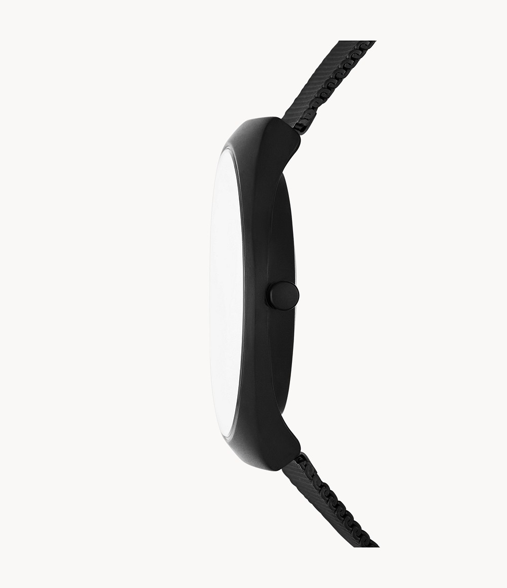 Skagen SKW6874 นาฬิกาผู้ชาย Grenen Solar Halo Midnight Stainless Steel Mesh Men's Watch