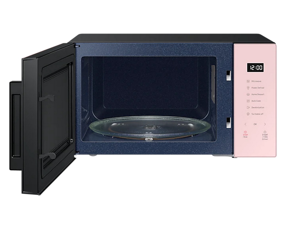 [ผ่อน0%] Samsung ไมโครเวฟ (1000 วัตต์, 30 ลิตร, สีชมพู) รุ่น MS30T5018AP/ST (ชลบุรี ส่งฟรี)