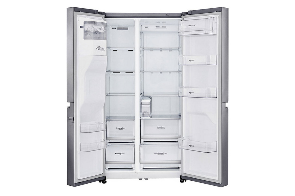 LG ตู้เย็น SIDE BY SIDE รุ่น GC-L247SLLV ขนาด 21.7 คิว INVERTER Linear Compressor พร้อม Smart WI-FI control L247SLLV SBS (ชลบุรี ส่งฟรี)