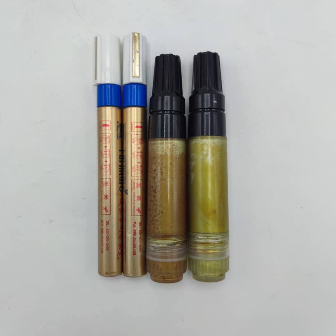 ปากกาเพนต์สีทองสำหรับงานเฟอนิเจอร์ gold pen หรือซ่อมแซมเครื่องประดับที่ปิดทอง