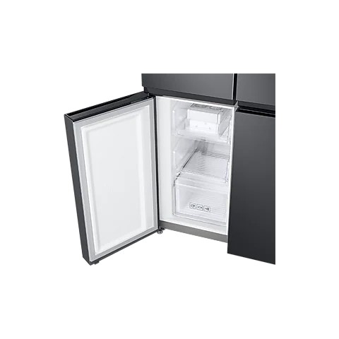 ตู้เย็นไซด์บายไซด์ SAMSUNG 16.6Q สีดำ มีระบบกดน้ำ รุ่น RF48A4010B4/ST