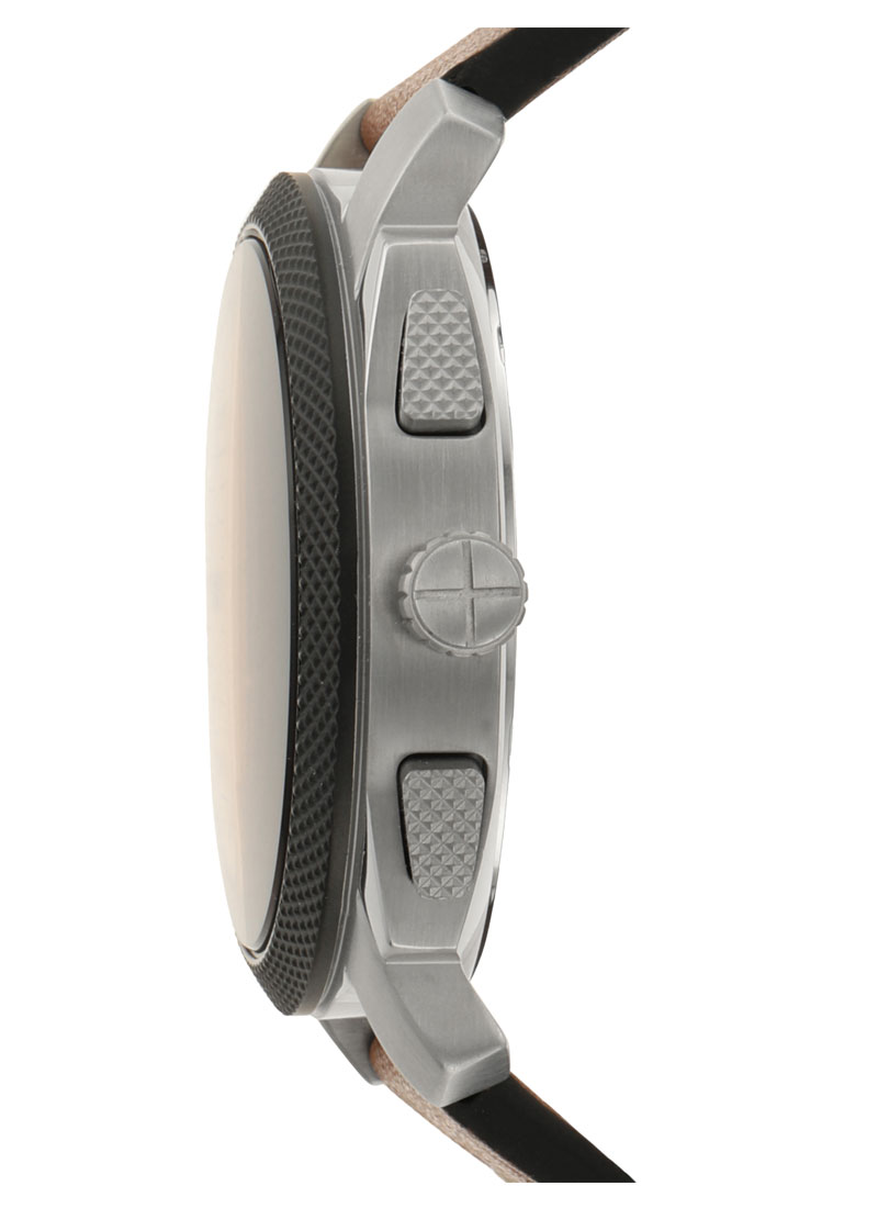 Fossil FS5620 นาฬิกาผู้ชาย Machine Chronograph Brown Leather Men's Watch