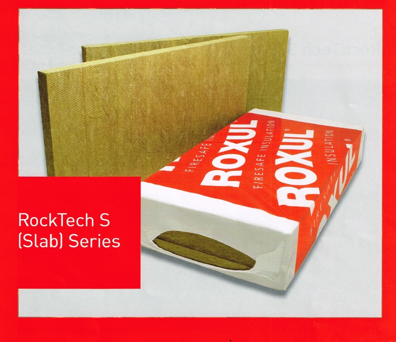 Rockwool Slab หรือ ฉนวนใยหินชนิดแผ่น (รุ่น Prorox SL) ตัวอย่าง 5*5 cm