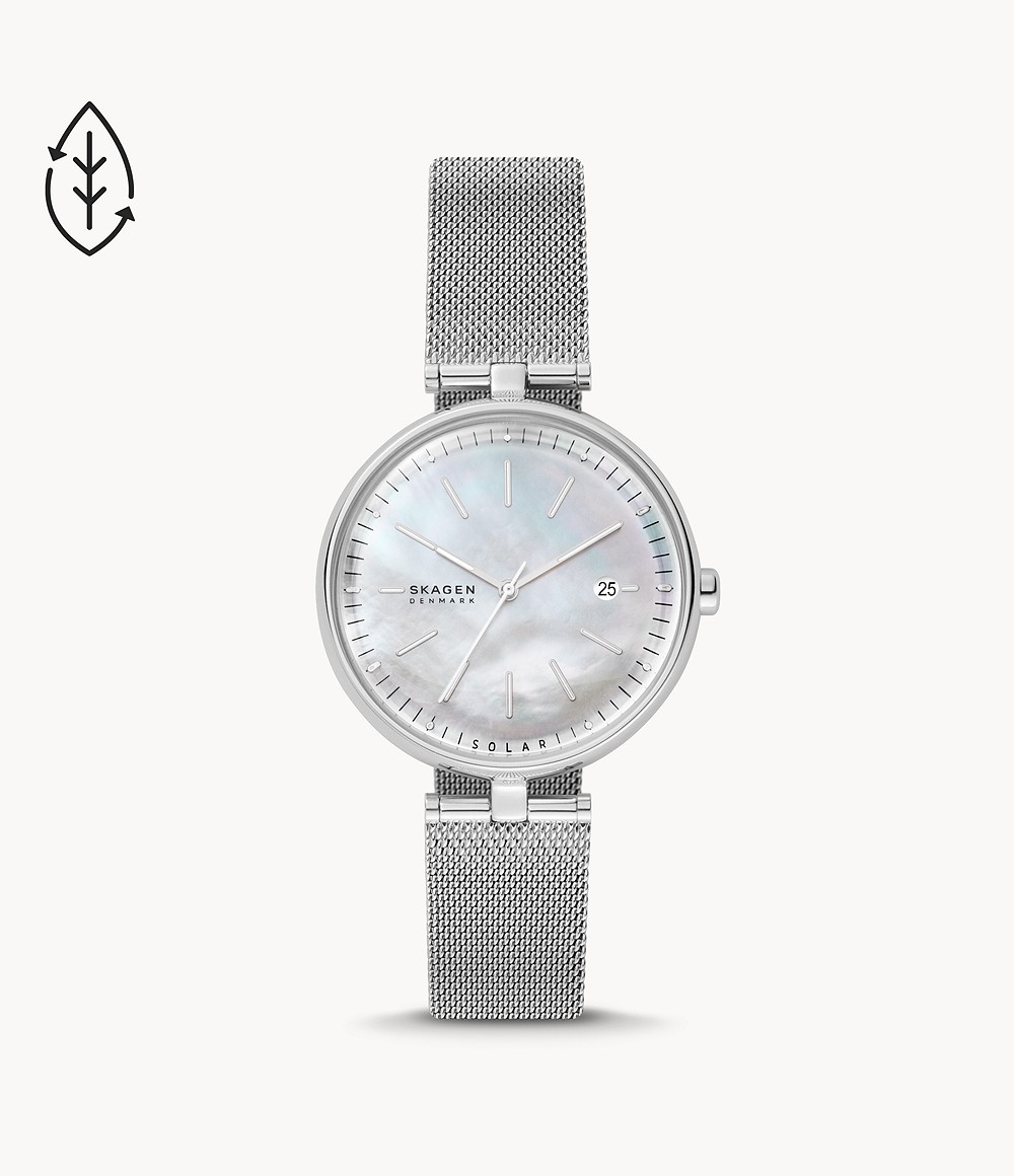 Skagen SKW2979 นาฬิกาผู้หญิง Karolina Solar Women's Watch