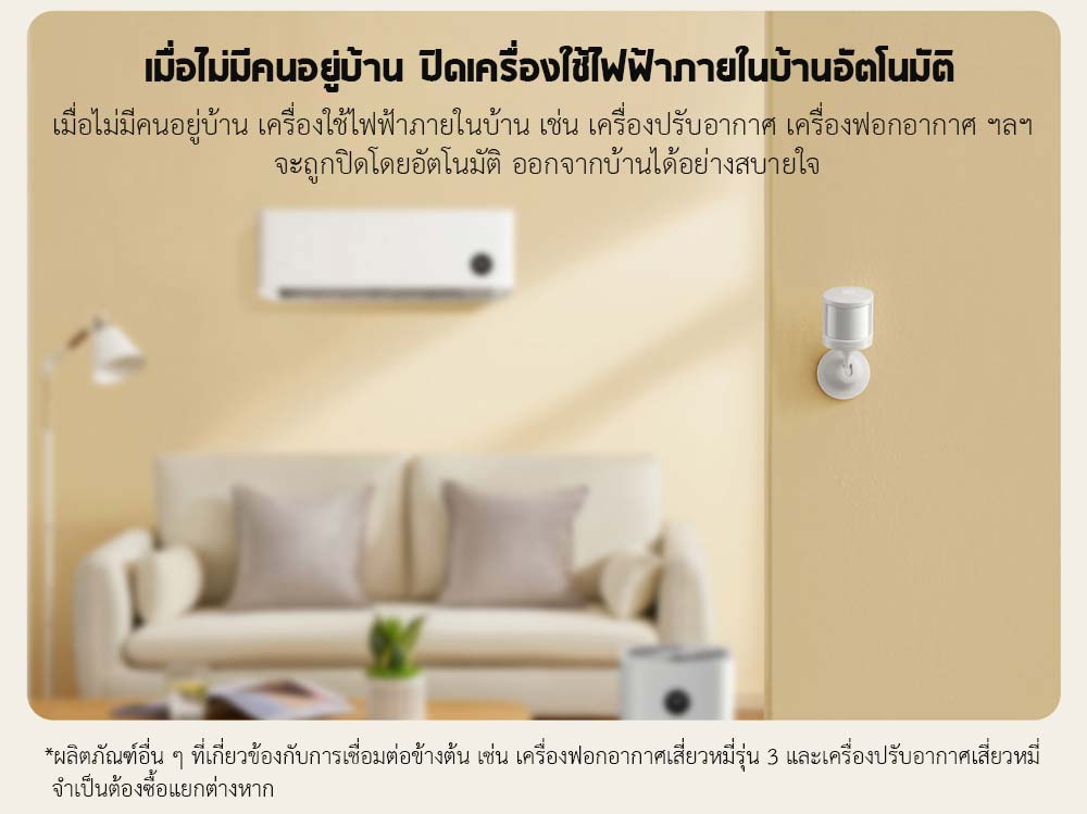 Xiaomi Motion Sensor 2S - ที่ตรวจจับการเคลื่อนไหวรุ่น 2S (BLE) (CN)