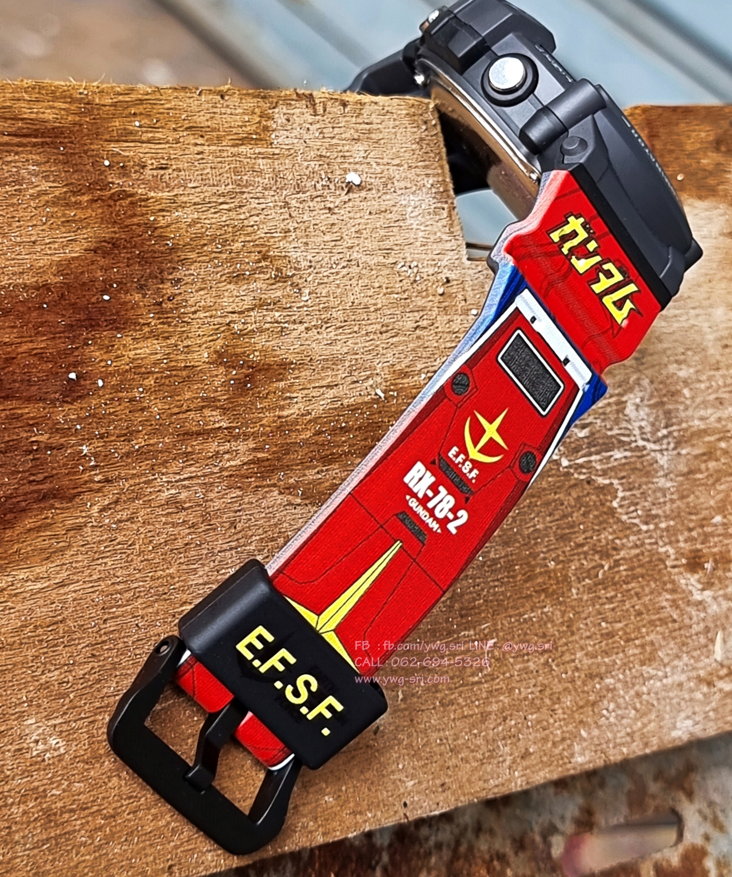 CASIO CUSTOM RX-78-2 Gundam (AE-1500WH) แบบ3