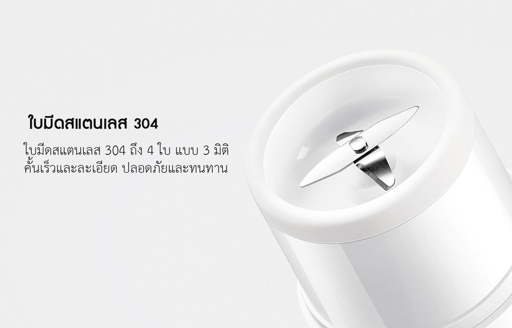 Xiaomi Portable Juicer Cup - ถ้วยคั้นน้ำผลไม้แบบพกพาเสี่ยวหมี่