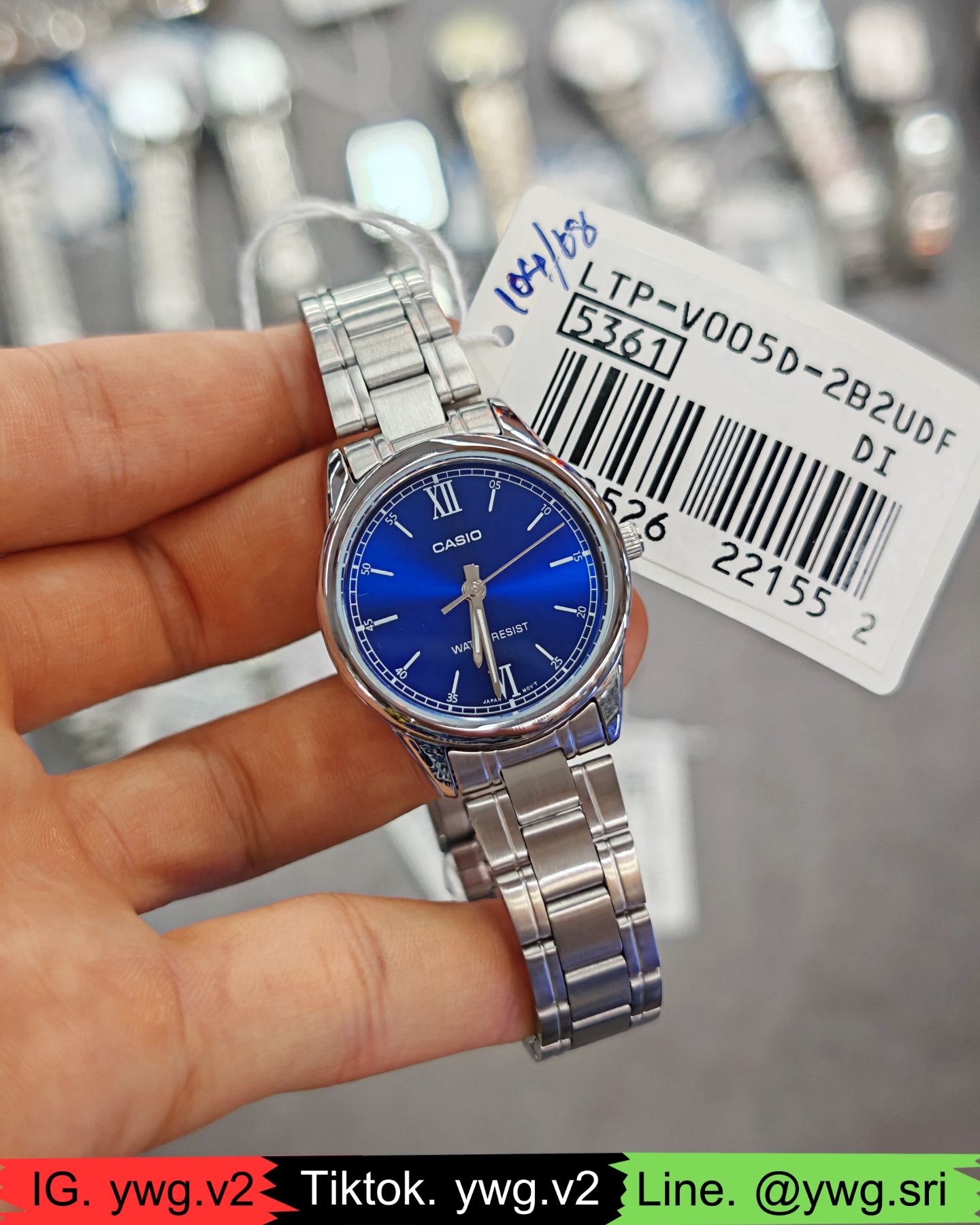 CASIO รุ่น LTP-V005D-2B2