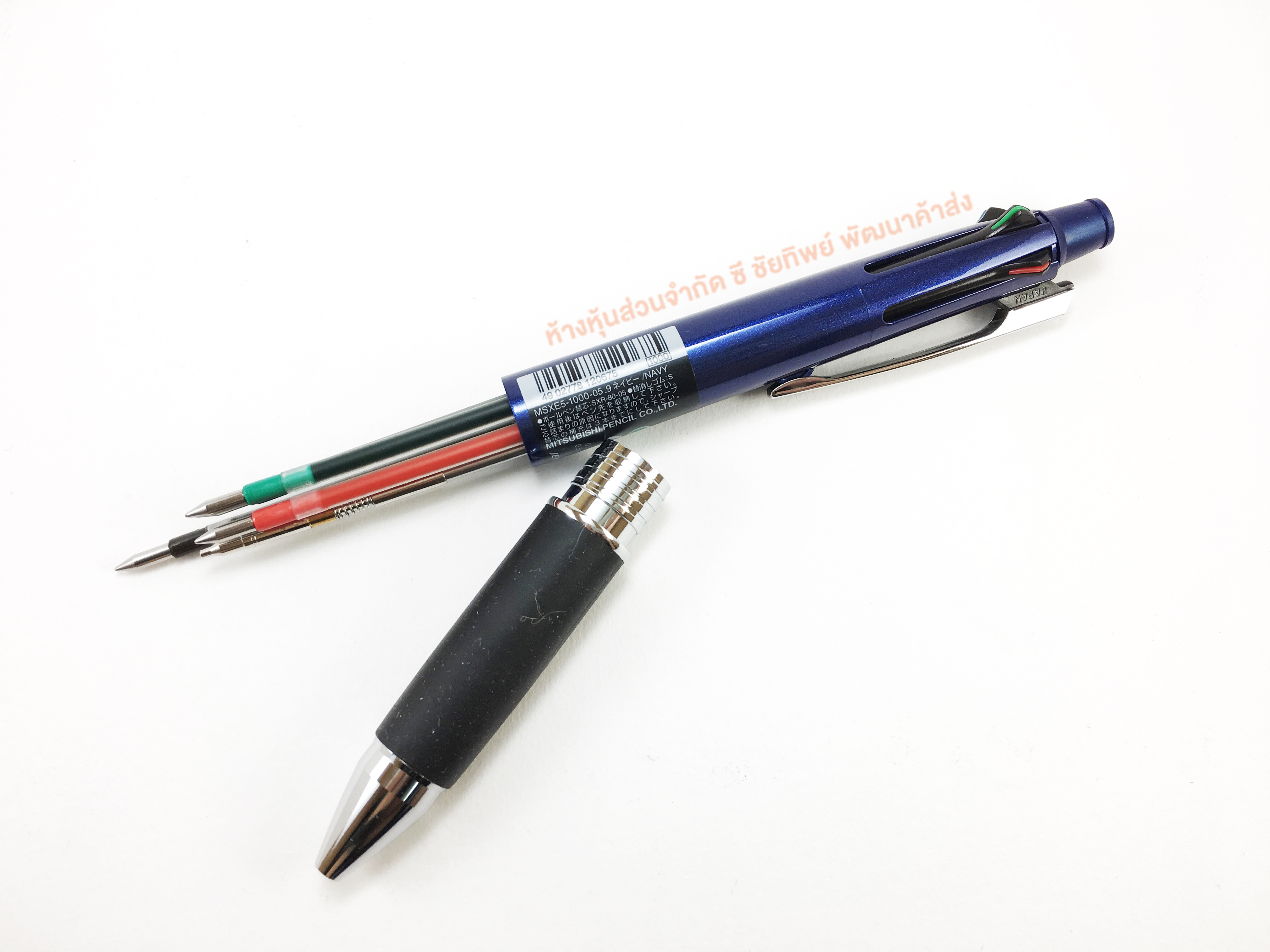 ปากกาดินสอ 4 ระบบ Uni Jetstream MSXE5-1000-07 Navy