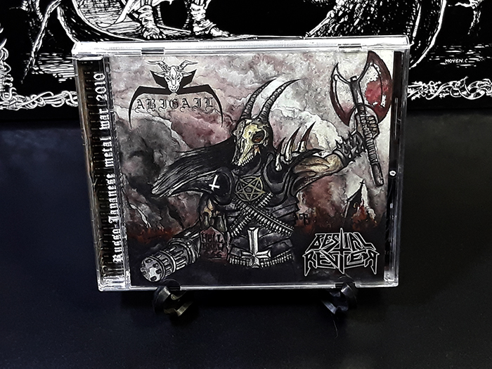 BESTIAL REVILER / ABIGAIL'Russo-Japanese Metal War' CD