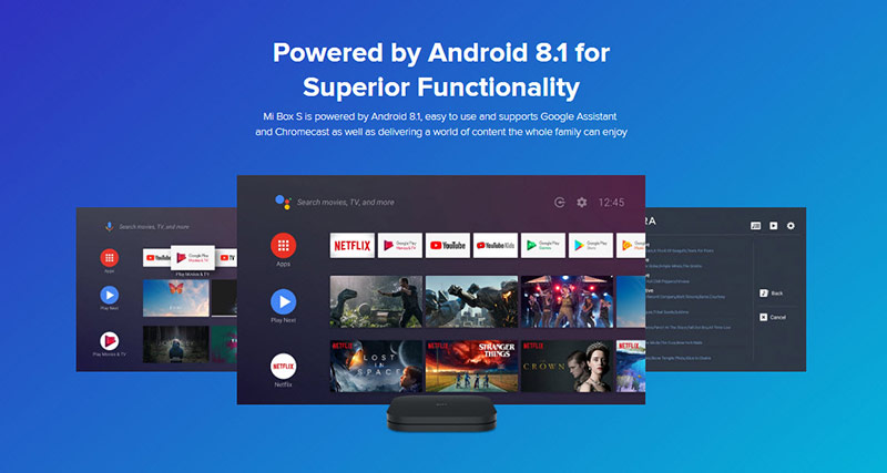 Mi Box S - กล่องแอนดรอยด์ทีวี รุ่น S (International Version) รองรับภาษาไทย