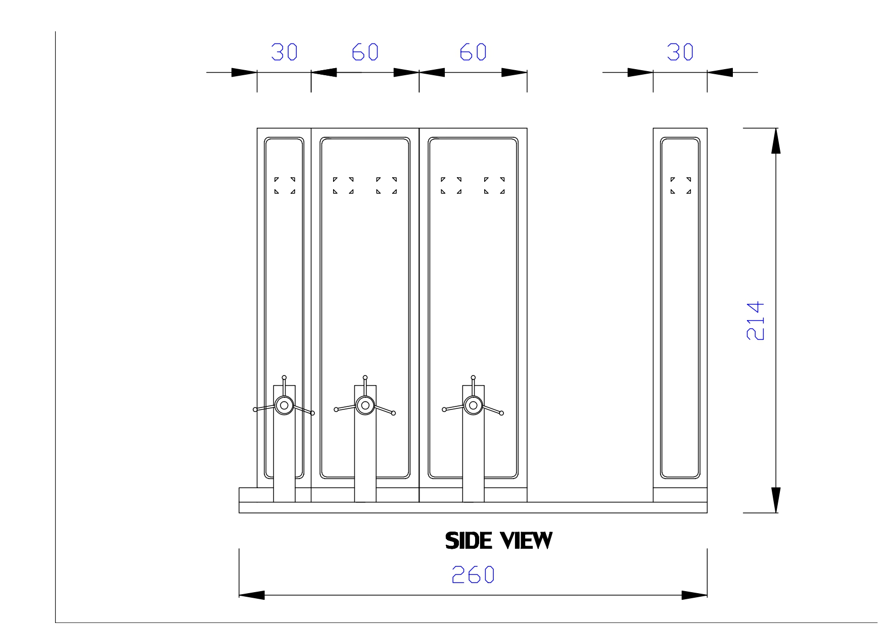SAVE ตู้รางเลื่อนระบบพวงมาลัย ชุด 6 หน้า
