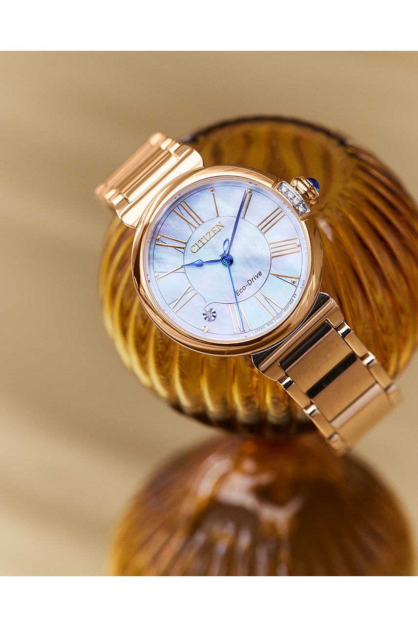 Citizen EM1063-89D นาฬิกาผู้หญิง Eco-Drive Citizen L Women's Watch