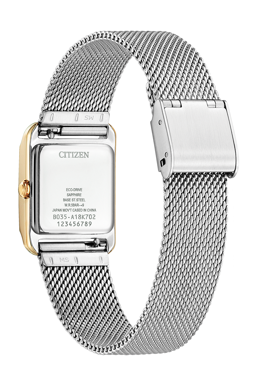 Citizen EW5596-66X นาฬิกาผู้หญิง Eco-Drive Citizen L Women's Watch + 2 สาย